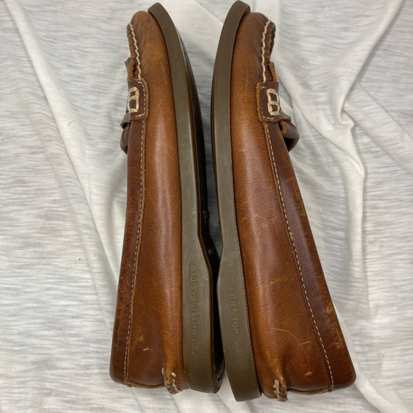 Women’s Sperry Top Sider All Leather Loafers Y2K - Picture 6 of 6